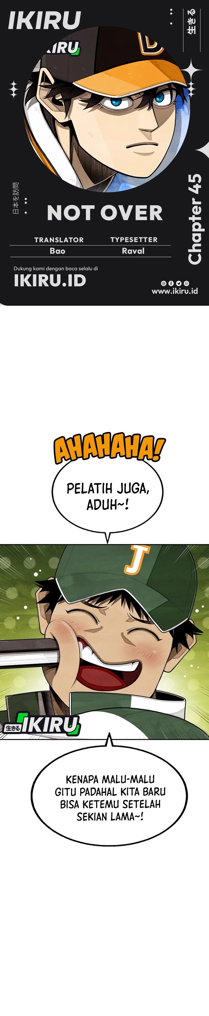 Not Over Chapter 45