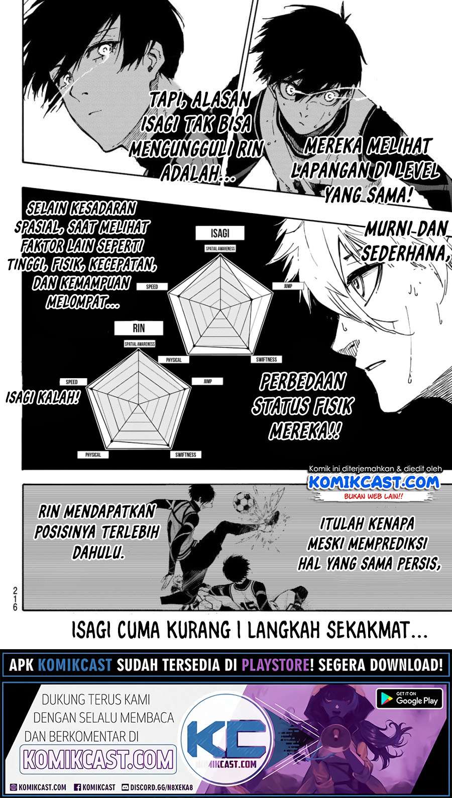 Blue Lock Chapter 76