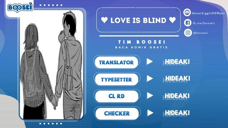 Love is Blind (FUJIMOTO Tatsuki) Chapter 00