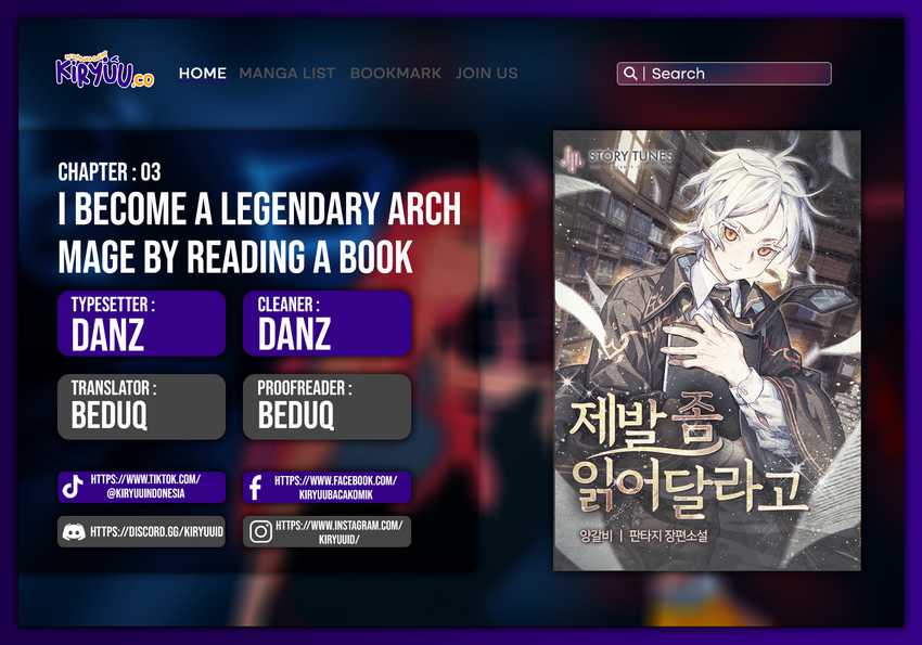 I Become a Legendary Arch Mage by Reading a Book Chapter 03