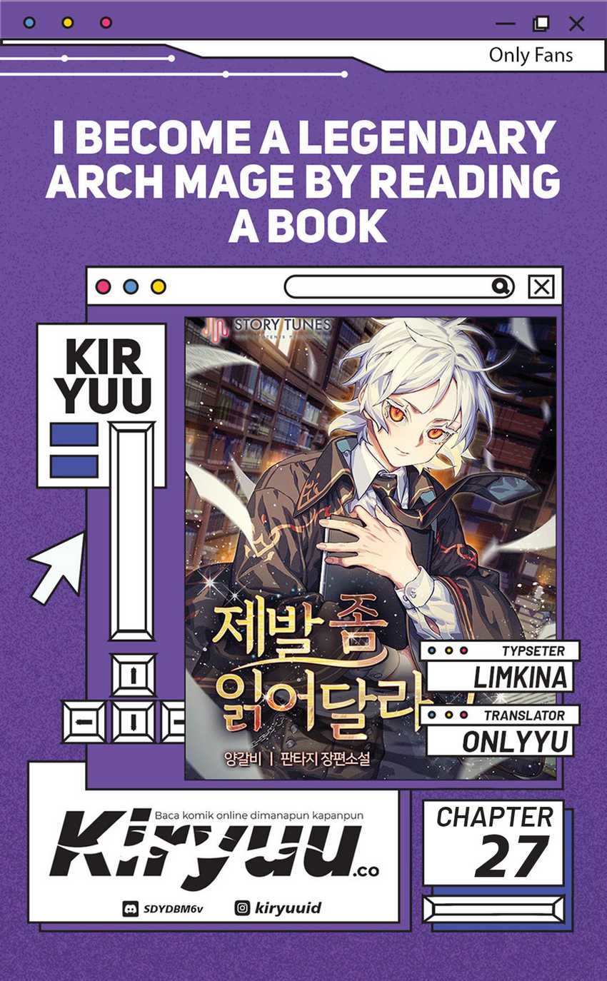 I Become a Legendary Arch Mage by Reading a Book Chapter 27