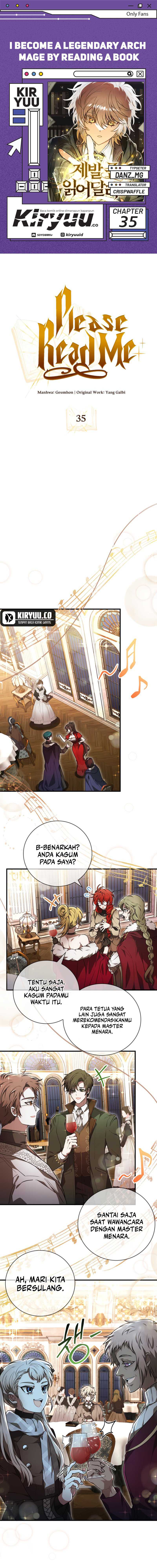 I Become a Legendary Arch Mage by Reading a Book Chapter 35