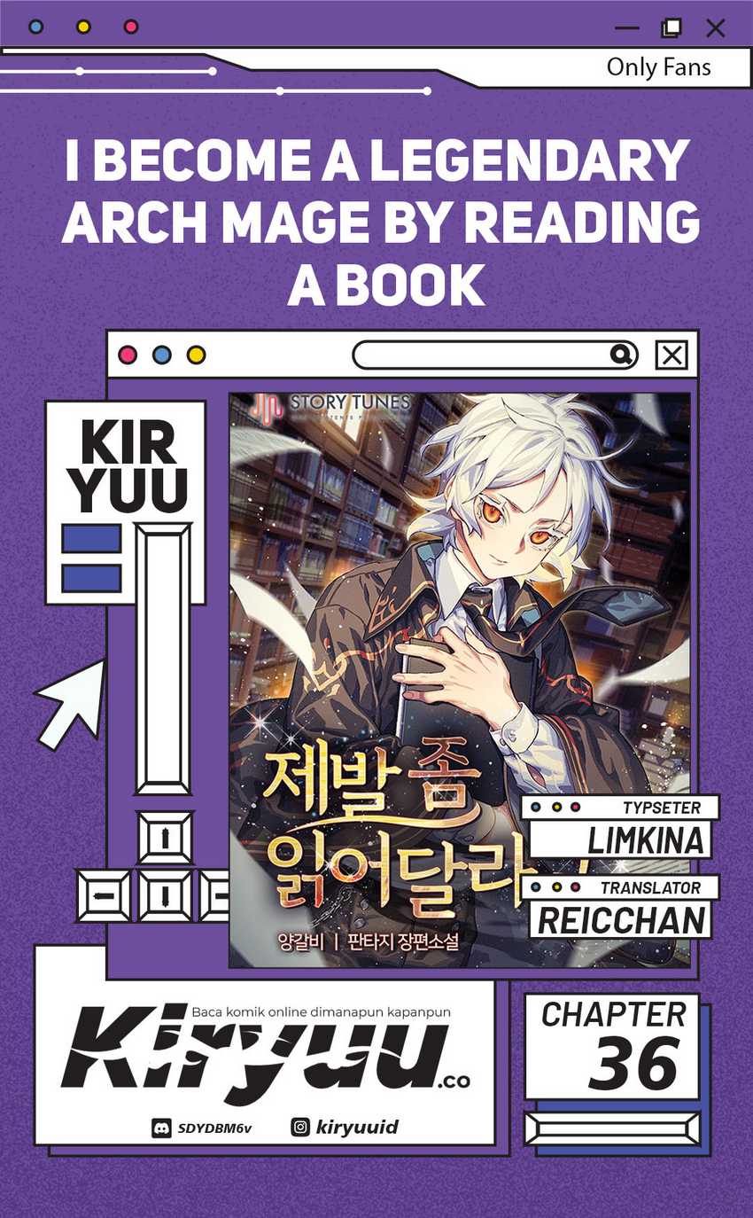 I Become a Legendary Arch Mage by Reading a Book Chapter 36