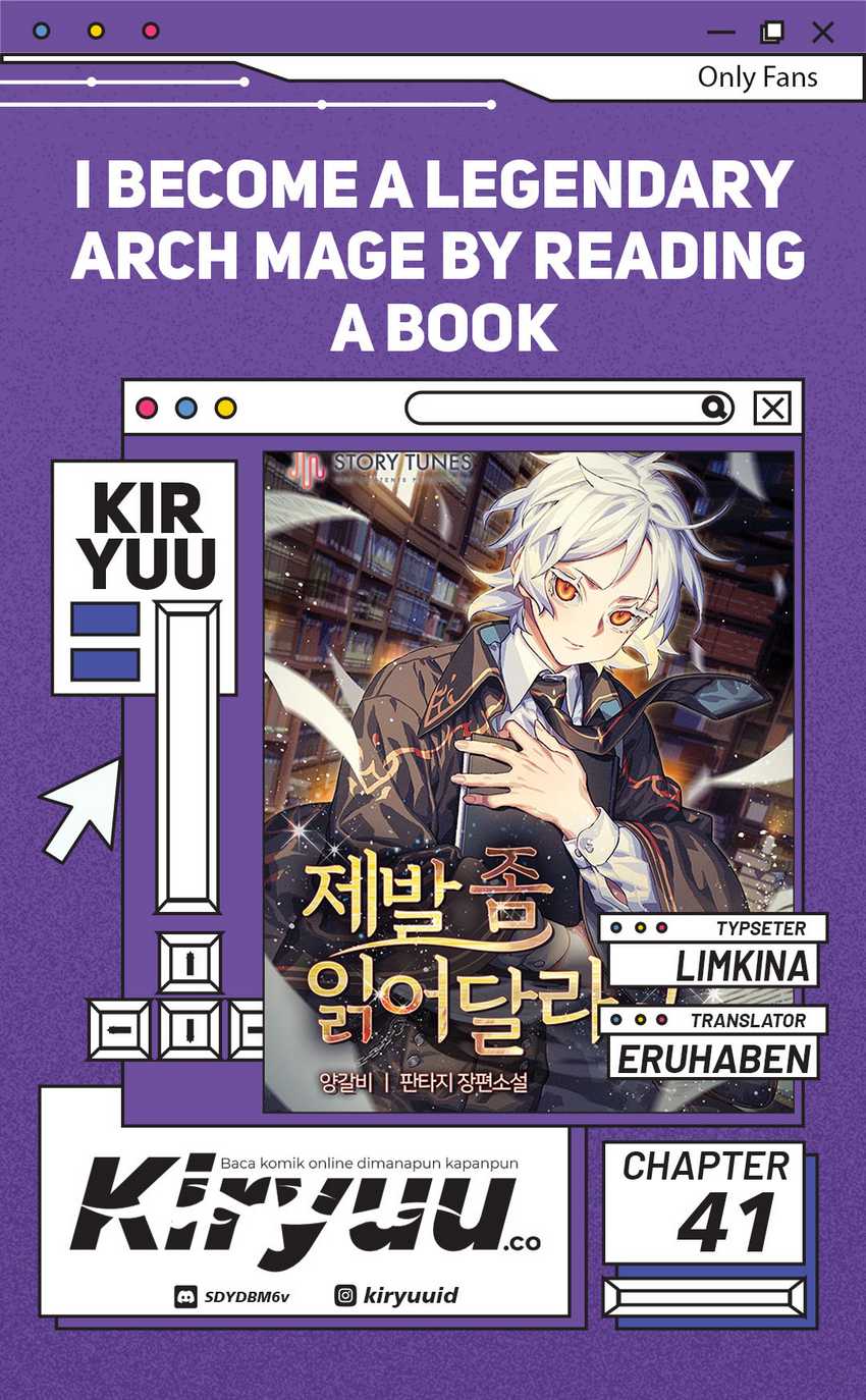 I Become a Legendary Arch Mage by Reading a Book Chapter 41