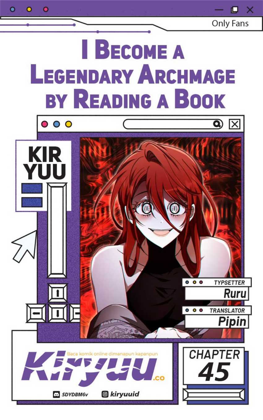 I Become a Legendary Arch Mage by Reading a Book Chapter 45
