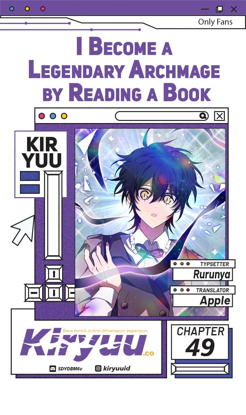 I Become a Legendary Arch Mage by Reading a Book Chapter 49