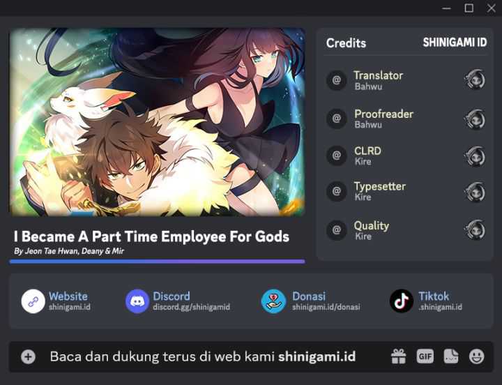 I Became A Part Time Employee For Gods Chapter 28