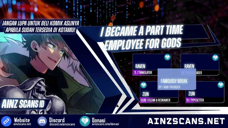 I Became A Part Time Employee For Gods Chapter 63