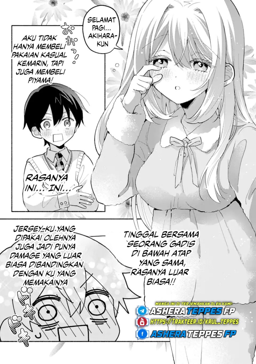Cool na Megami-sama to Issho ni Sundara, Amayakashi Sugite Ponkotsu ni Shite Shimatta Ken ni Tsuite chapter 12 halaman 4