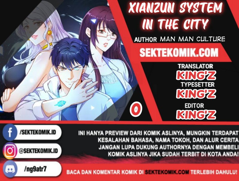 Xianzun System in the City Chapter 00