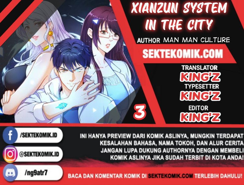Xianzun System in the City Chapter 03