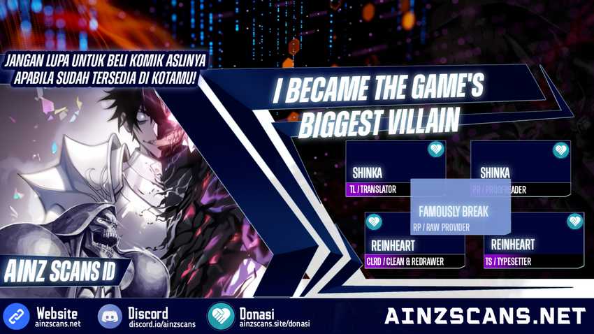 I Became The Game’s Biggest Villain Chapter 24