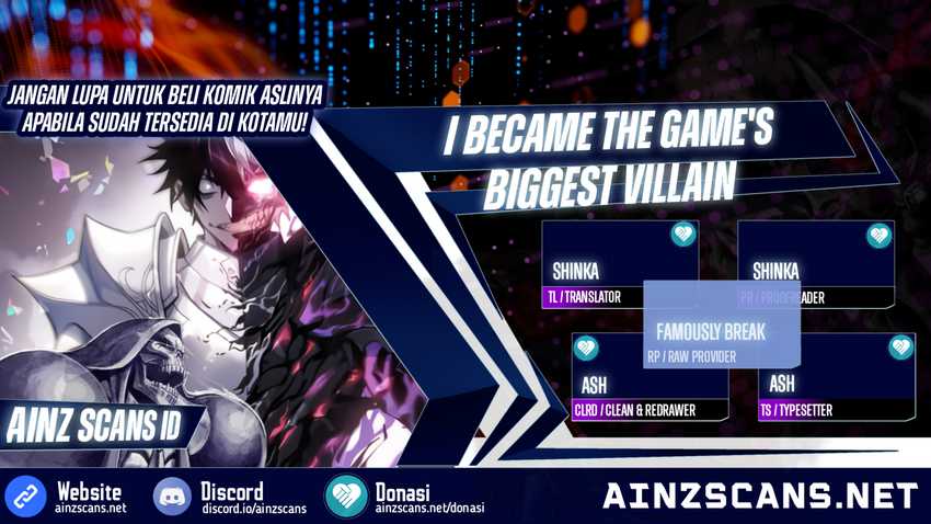 I Became The Game’s Biggest Villain Chapter 25