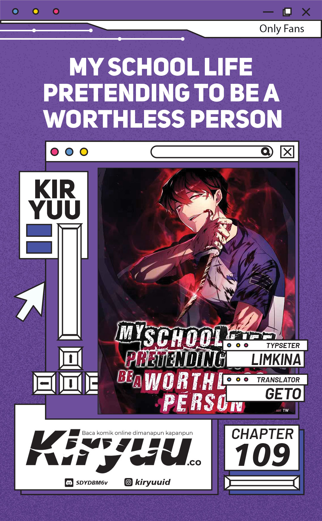 My School Life Pretending to Be a Worthless Person Chapter 109