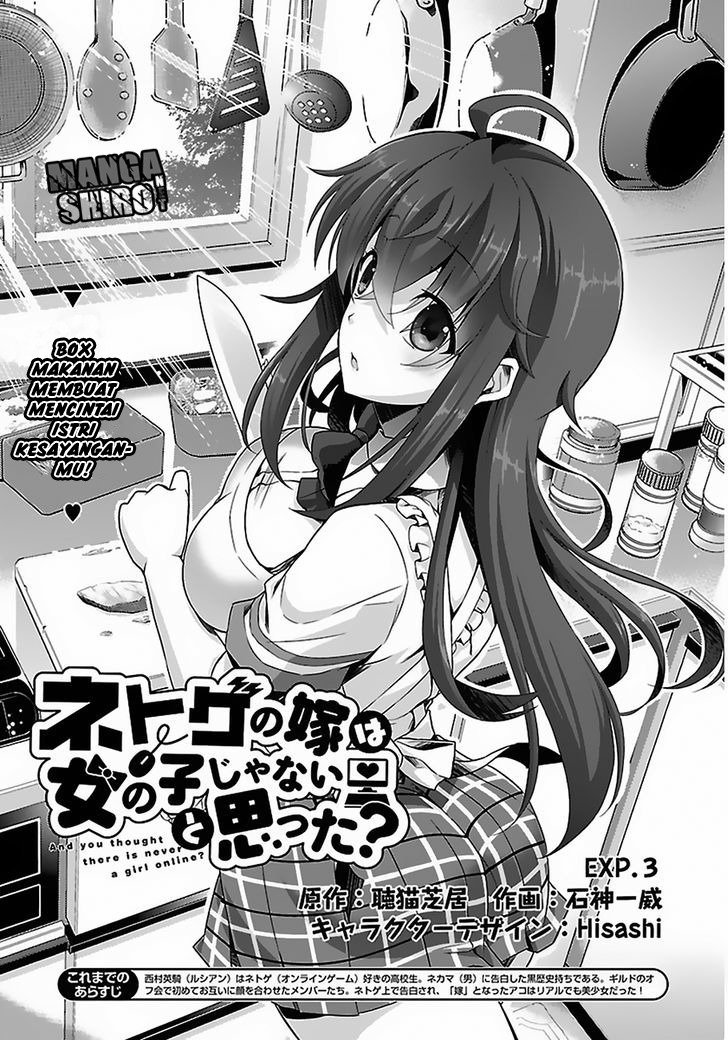 Netoge no Yome wa Onnanoko ja Nai to Omotta? Chapter 03 page 4