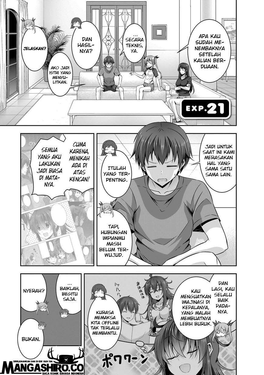 Netoge no Yome wa Onnanoko ja Nai to Omotta? Chapter 21 page 1