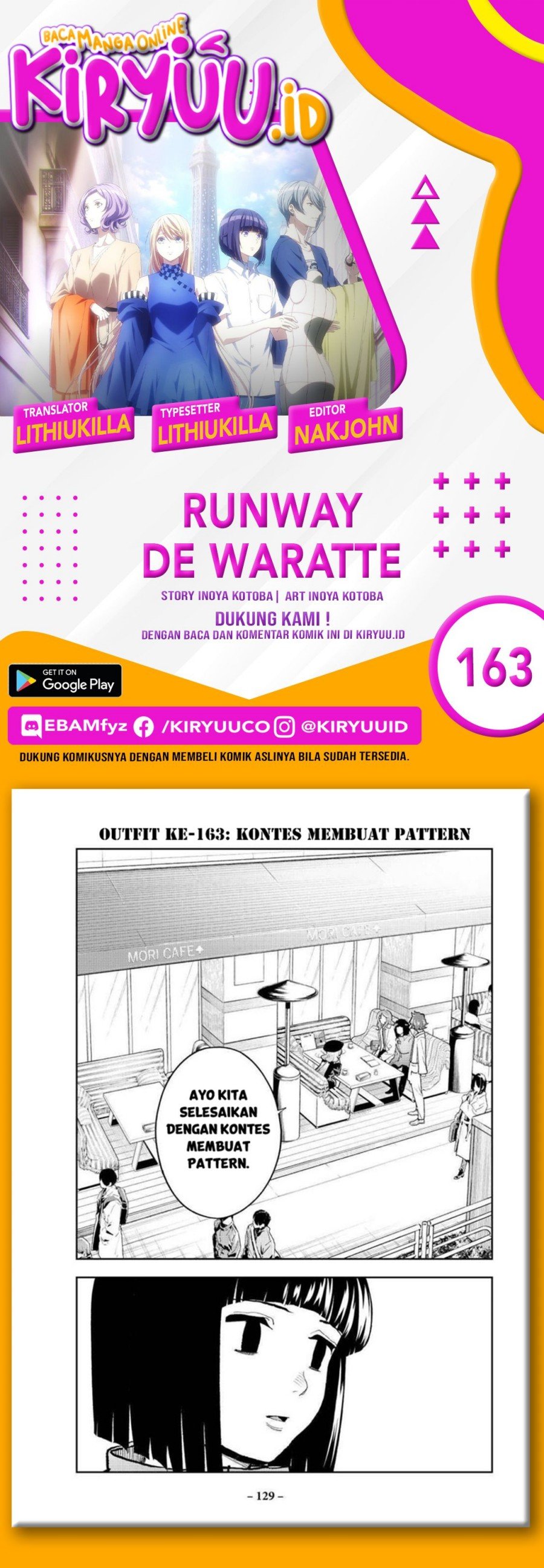 Runway de Waratte Chapter 163