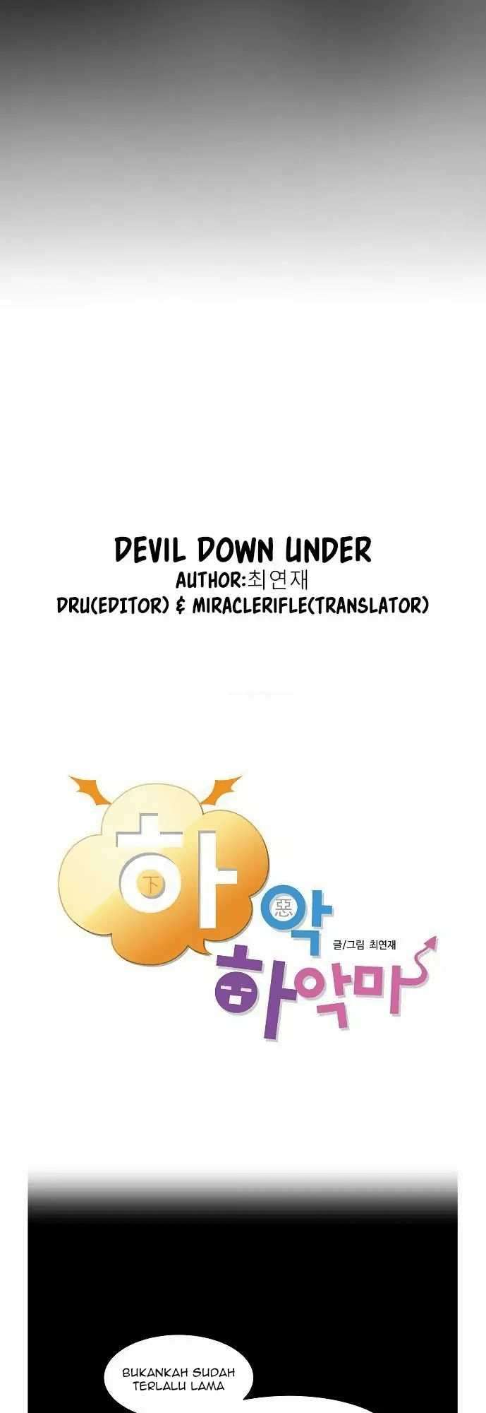 Devil Down Under Chapter 1