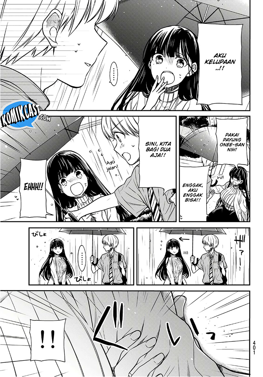 Danshi Koukousei wo Yashinaitai Onee-san no Hanashi chapter 55 halaman 4