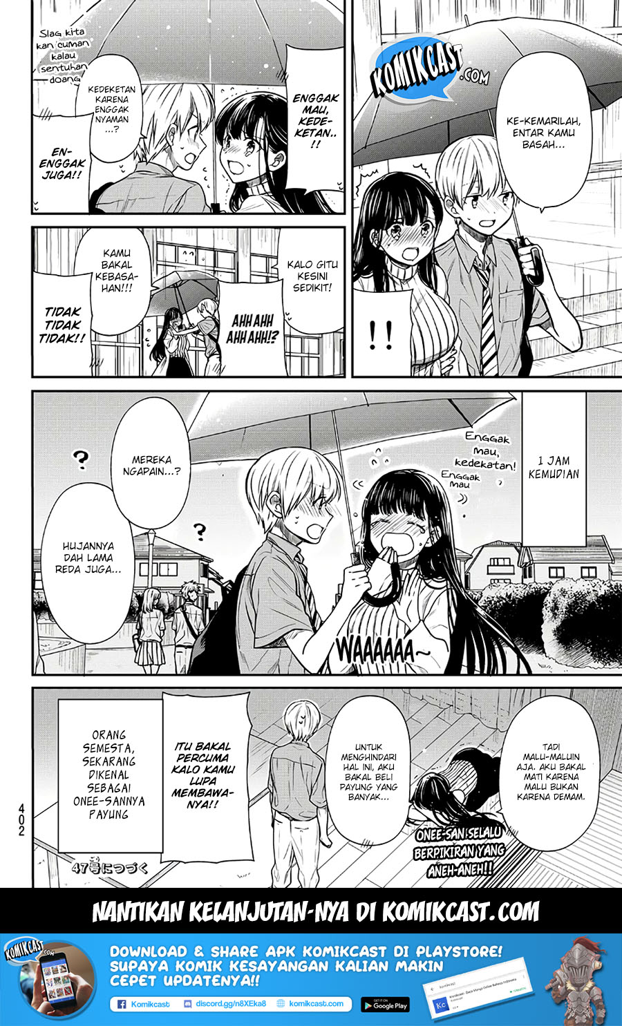 Danshi Koukousei wo Yashinaitai Onee-san no Hanashi chapter 55 halaman 5