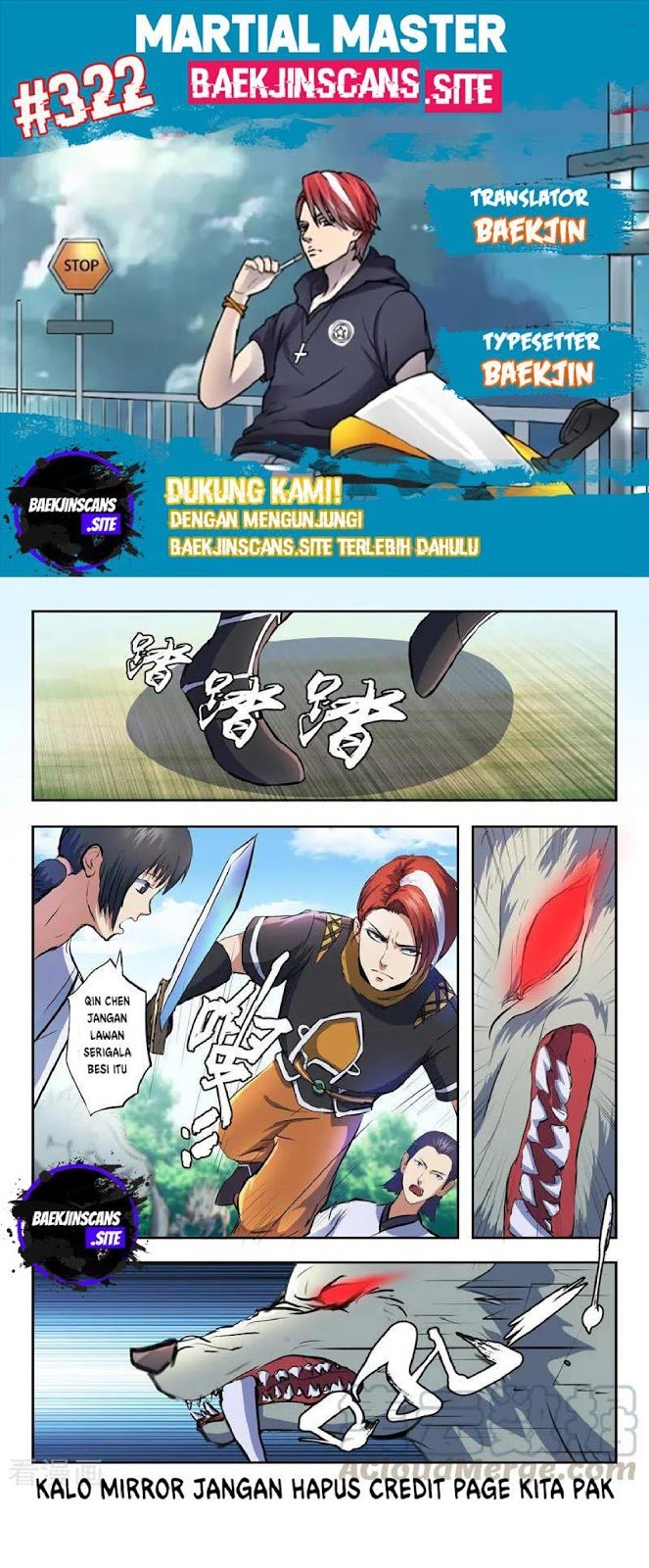 Martial Master Chapter 322