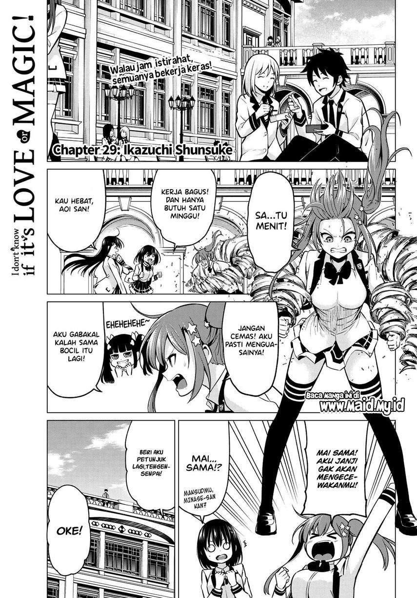 Koi ka Mahou ka Wakaranai! Chapter 29 page 2