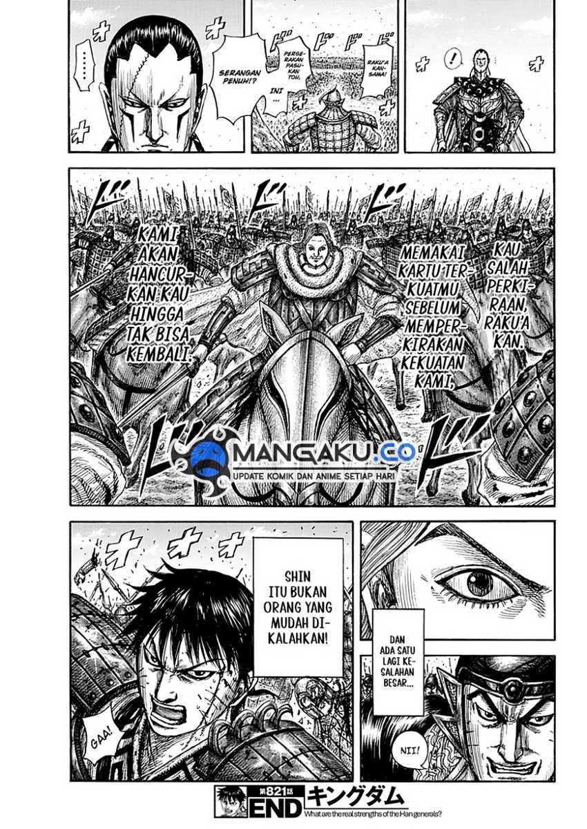 Kingdom Chapter 821