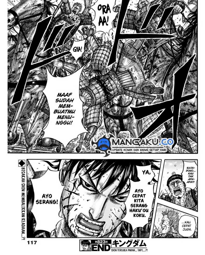 Kingdom Chapter 823