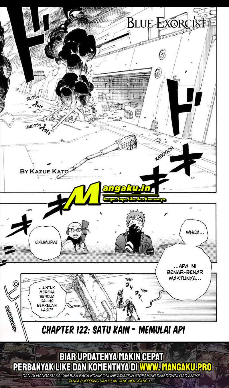 Ao No Exorcist Chapter 122