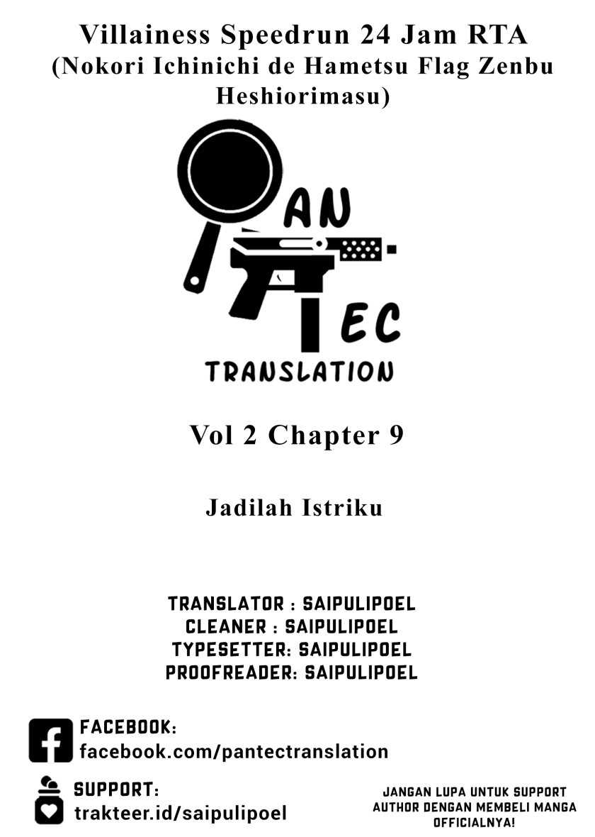 Nokori Ichinichi de Hametsu Flag Zenbu Heshiorimasu: Zamaa RTA Kiroku 24Hr Chapter 09