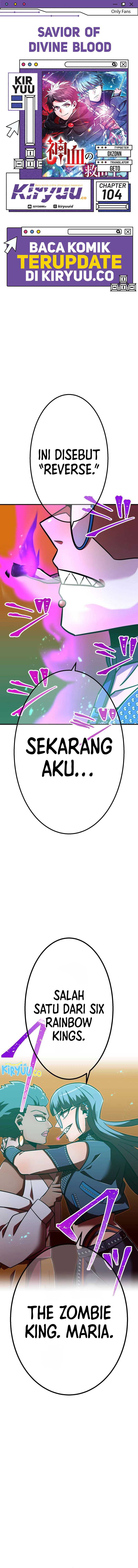 Savior of Divine Blood ~Draw Out 0.00000001% To Become the Strongest~ Chapter 104
