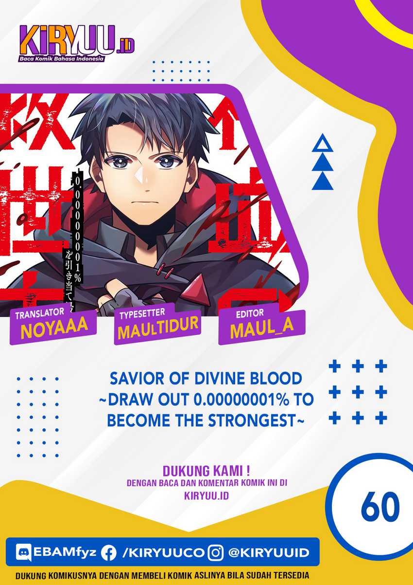 Savior of Divine Blood ~Draw Out 0.00000001% To Become the Strongest~ Chapter 60