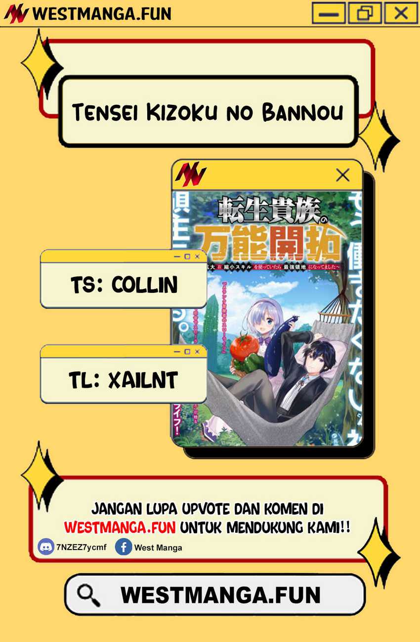 Tensei Kizoku no Bannou Kaitaku Kara ~”Kakudai & Shukushou” Sukiru o Tsukatte Itara Saikyou Ryouchi ni Narimashita~ Chapter 03