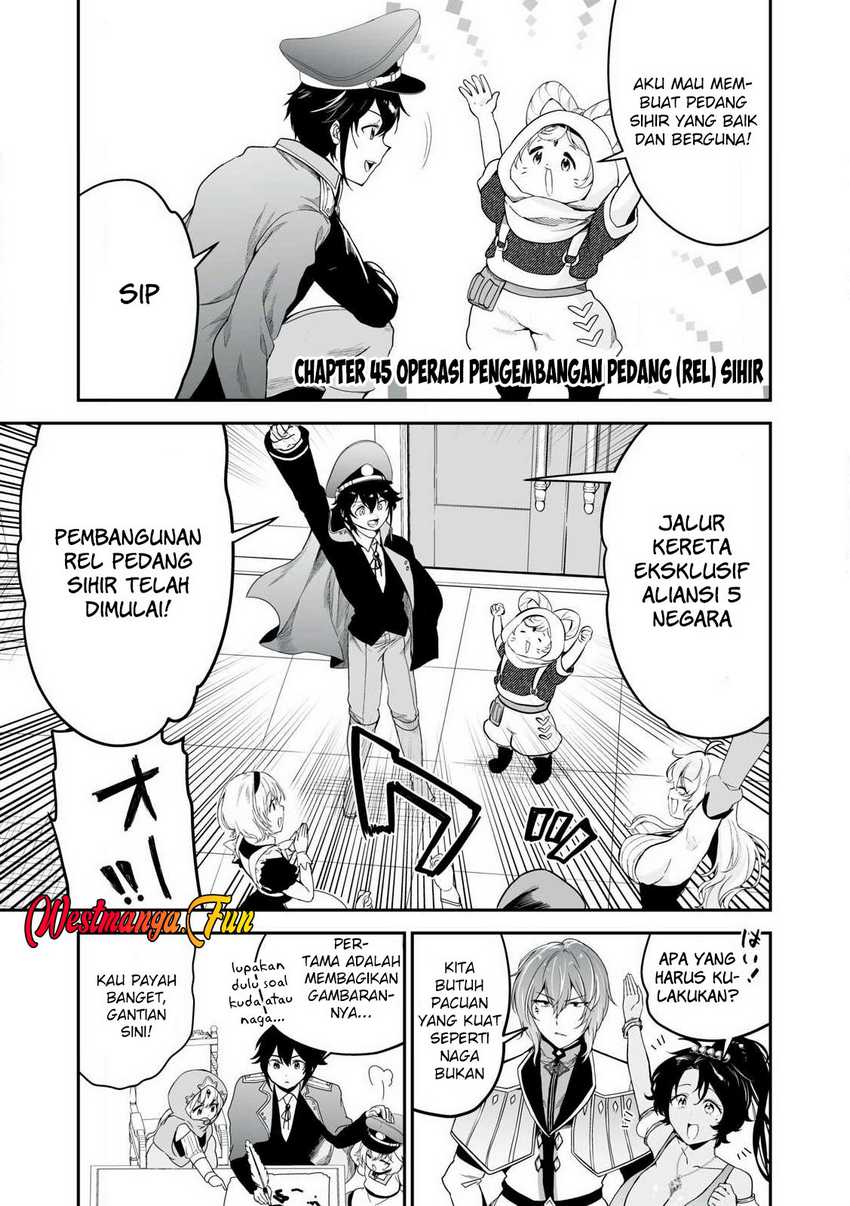 Tensei Kizoku no Bannou Kaitaku Kara ~”Kakudai & Shukushou” Sukiru o Tsukatte Itara Saikyou Ryouchi ni Narimashita~ Chapter 45
