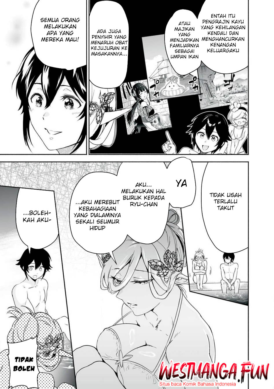 Tensei Kizoku no Bannou Kaitaku Kara ~”Kakudai & Shukushou” Sukiru o Tsukatte Itara Saikyou Ryouchi ni Narimashita~ Chapter 46