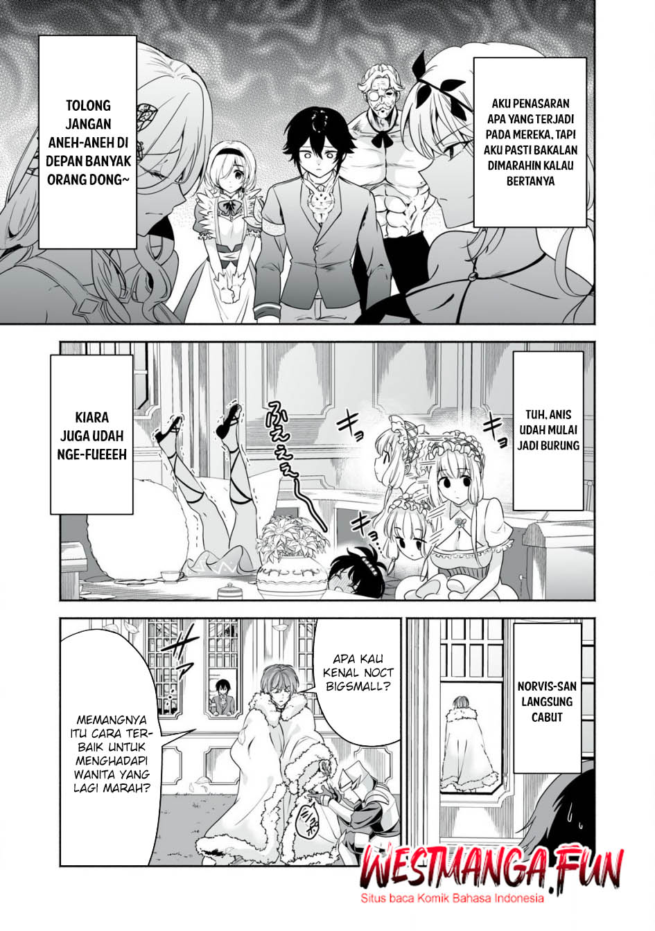 Tensei Kizoku no Bannou Kaitaku Kara ~”Kakudai & Shukushou” Sukiru o Tsukatte Itara Saikyou Ryouchi ni Narimashita~ Chapter 46