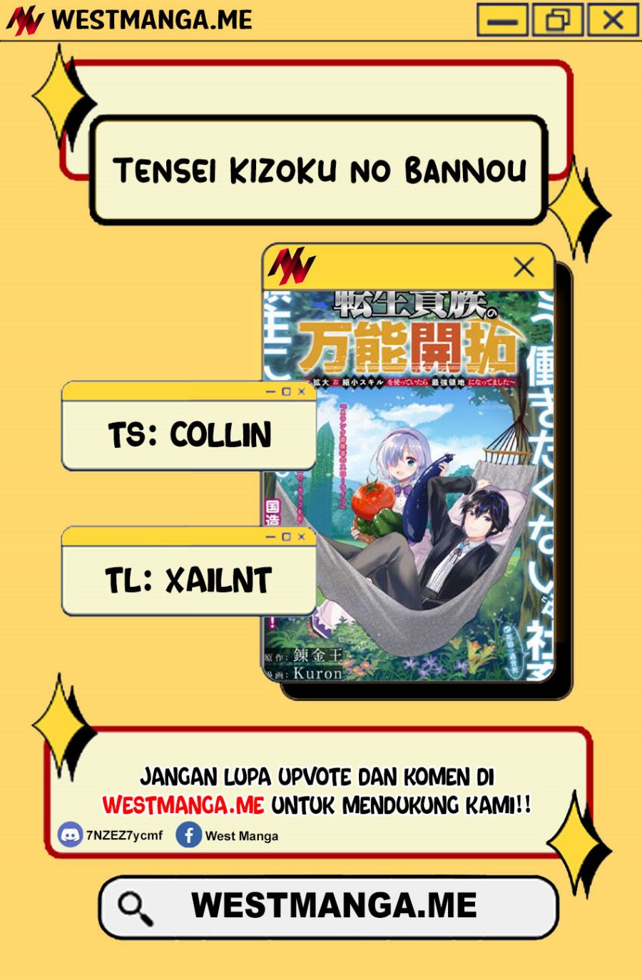 Tensei Kizoku no Bannou Kaitaku Kara ~”Kakudai & Shukushou” Sukiru o Tsukatte Itara Saikyou Ryouchi ni Narimashita~ Chapter 50