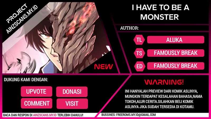I Have to Be a Monster Chapter 03