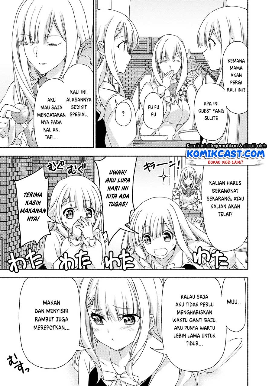 Moto Kizoku Reijou de Mikon no Haha Desuga, Musumetachi ga Kawaii Sugite Boukenshagyo mo Ku ni Narimasen Chapter 05