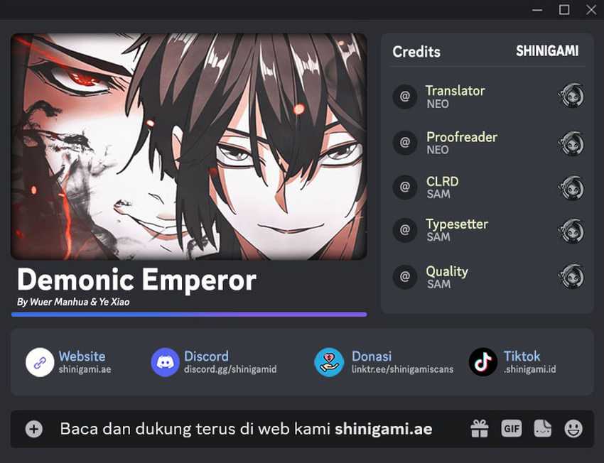 Magic Emperor Chapter 702