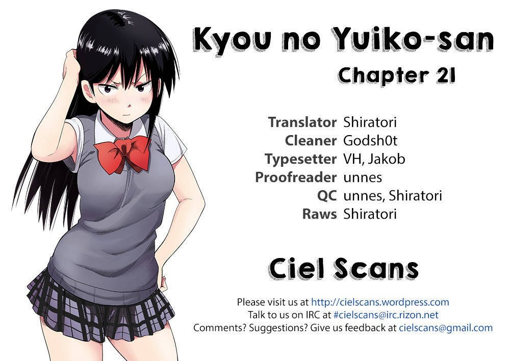 Kyou no Yuiko san Chapter 21