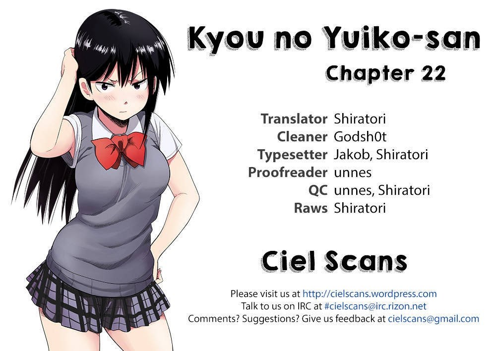 Kyou no Yuiko san Chapter 22