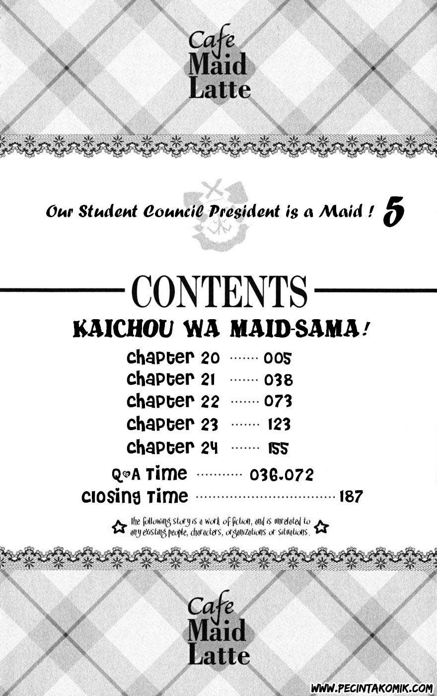 Kaichou Wa Maid Sama Chapter 20