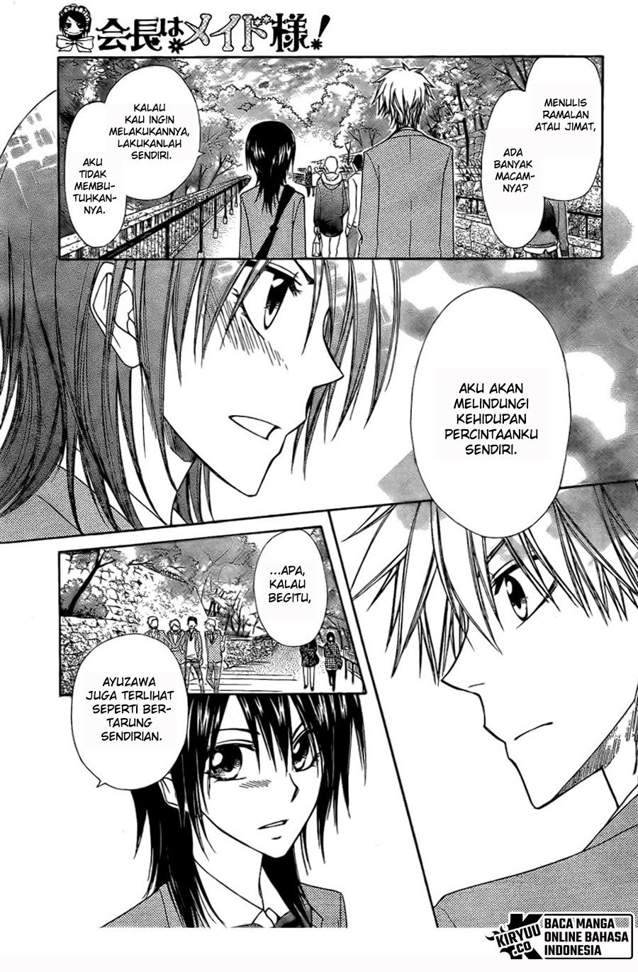 Kaichou Wa Maid Sama Chapter 62 page 34