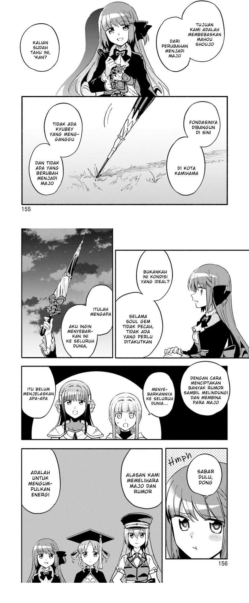 Magia Record: Mahou Shoujo Madoka☆Magica Gaiden Chapter 55