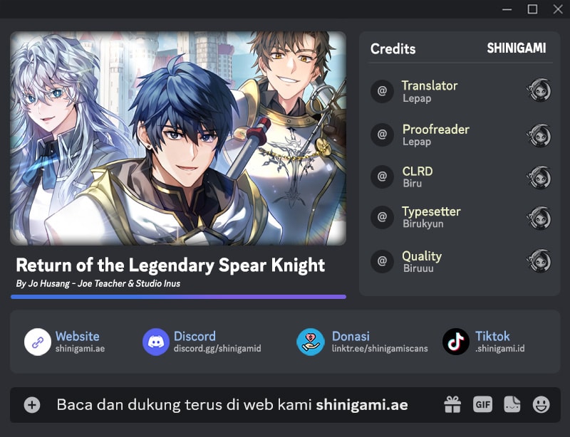 Return of The Greatest Lancer Chapter 170