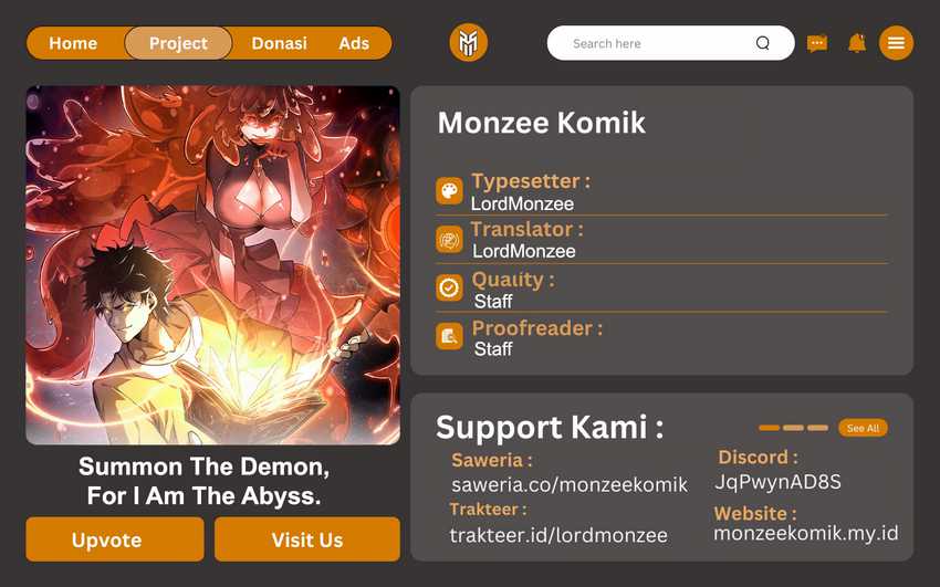 Summon The Demon, For I Am The Abyss Chapter 02