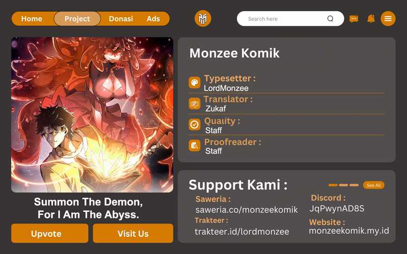 Summon The Demon, For I Am The Abyss Chapter 09