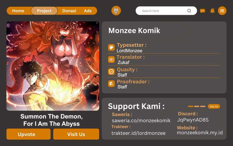 Summon The Demon, For I Am The Abyss Chapter 11