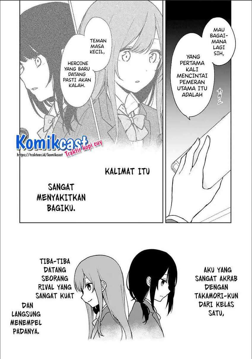 Chikan Saresou ni Natteiru S-kyuu Bishoujo wo Tasuketara Tonari no Seki no Osanajimi datta Chapter 25.3